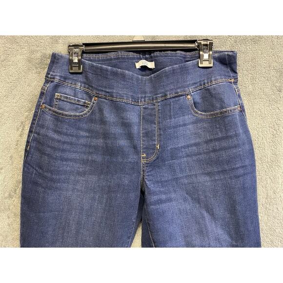 Croft & Barrow Women’s Navy Pull On Capris Size 8 NWT - Picture 2 of 12